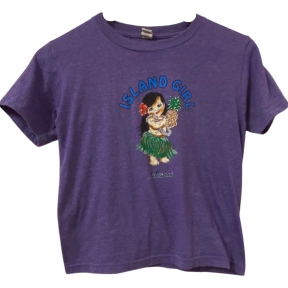 Island Girl short sleeve t-shirt. Size: L girls - Picture 1 of 5